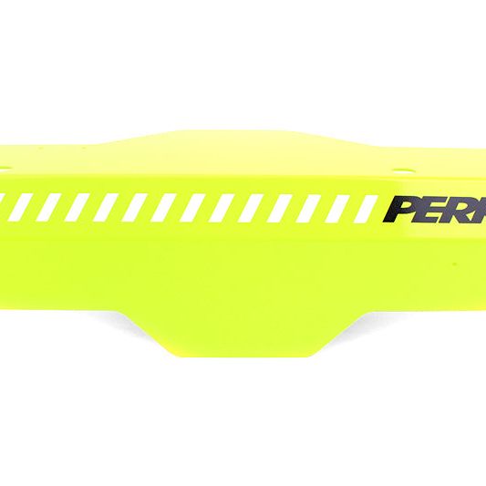 Perrin Subaru Neon Yellow Pulley Cover-tuningsupply.com