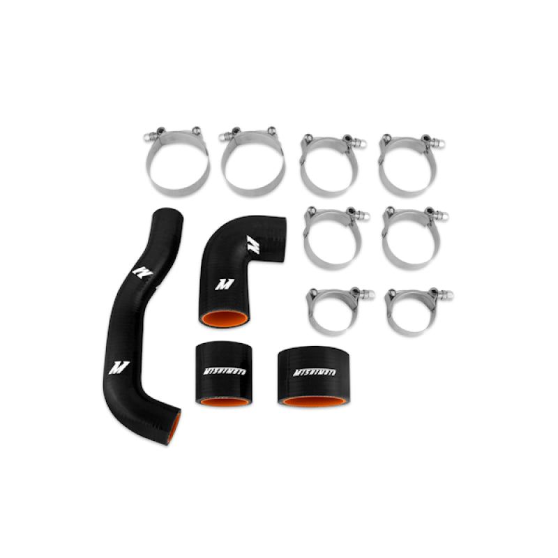 Mishimoto 04-07 Subaru WRX STI (STI only) JDM Black Silicone Intercooler Hoses-tuningsupply.com