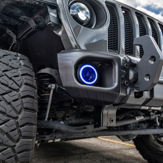 Oracle Jeep Wrangler JK/JL/JT High Performance W LED Fog Lights - w/o Controller SEE WARRANTY-tuningsupply.com