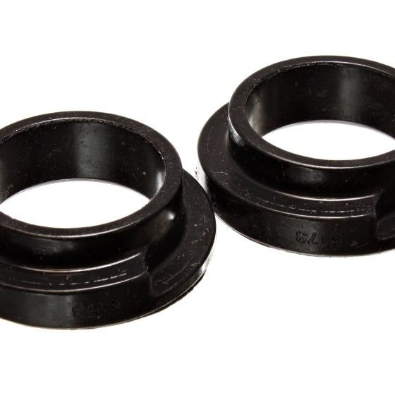 Energy Suspension Universal 2 1/8in ID 2 1/2in OD 5/8in H Black Coil Spring Isolators (2 per set)-tuningsupply.com