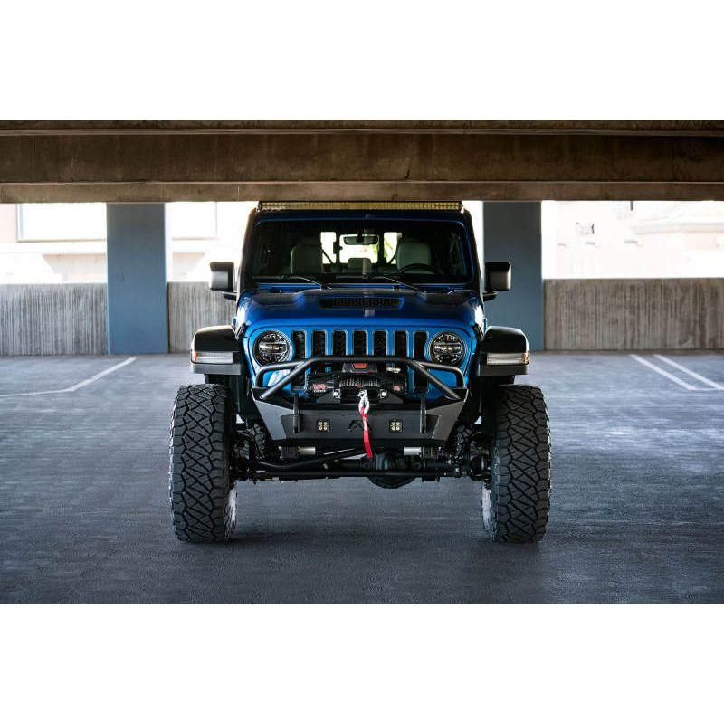 DV8 Offroad 20-22 Jeep JL 392 & JT Mojave A-Pillar Light Bar Mount-tuningsupply.com