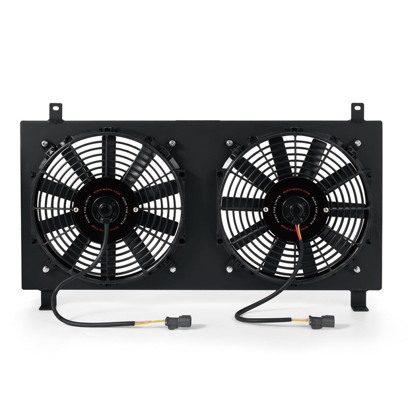 Mishimoto 02-06 Acura RSX Aluminum Fan Shroud Black-tuningsupply.com