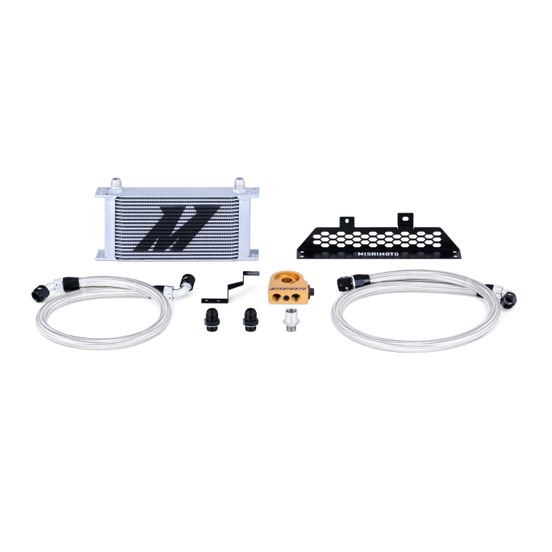 Mishimoto 13+ Ford Focus ST Thermostatic Oil Cooler Kit - Silver-tuningsupply.com