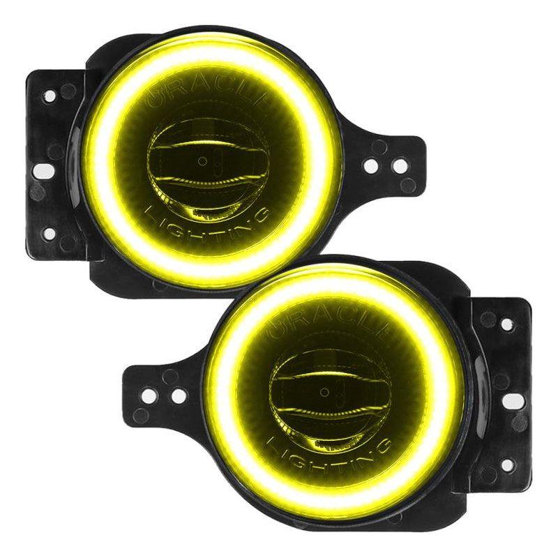 Oracle Jeep Wrangler JL/JT Sport High Performance W LED Fog Lights - w/o Controller SEE WARRANTY-tuningsupply.com