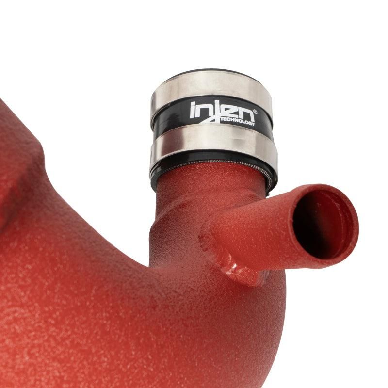 Injen 19-21 Genesis G70 V6-3.3L Twin Turbo SP Short Ram Air Intake System - Wrinkle Red-tuningsupply.com