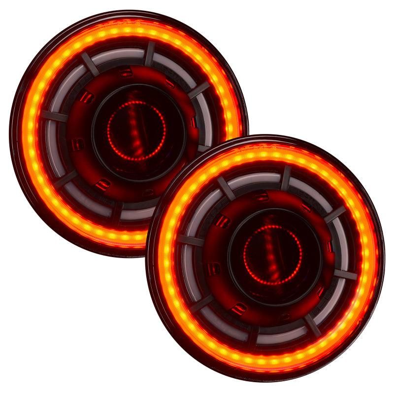 

ORACLE Lighting 5876-335 - ORL5876-335 - Oracle Oculus 7in ColorSHIFT Bi-LED Projector Headlights for Jeep Wrangler JK - Shipped in Europe - Tuningsupply.com
