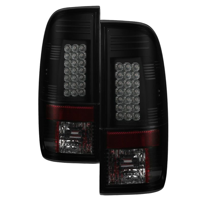 Spyder 08-16 Ford Super Duty LED Tail Lights Black Smoke ALT-YD-FS07-LED-BSM-Tail Lights-SPYDER-SPY5083296-SMINKpower Performance Parts