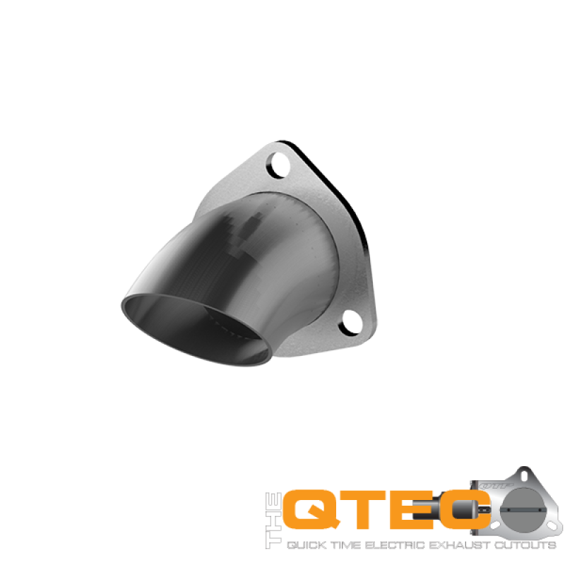 QTP 2.5in Bolt-On QTEC Adjustable Turn Down-tuningsupply.com