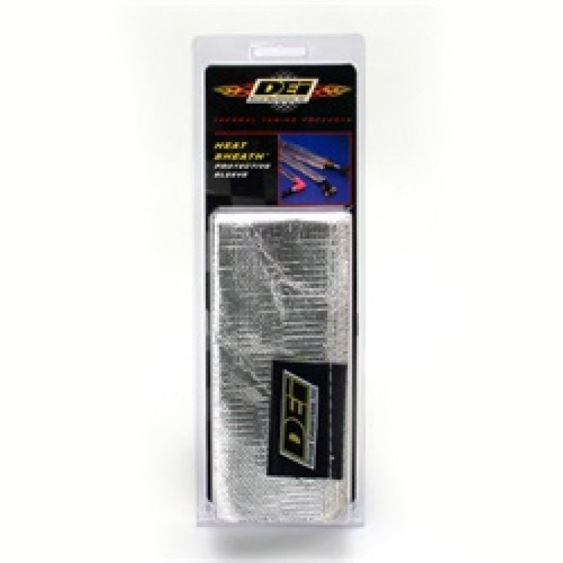 DEI Heat Sheath 1/2in I.D. x 3ft - Aluminized Sleeving - Sewn Edge-tuningsupply.com