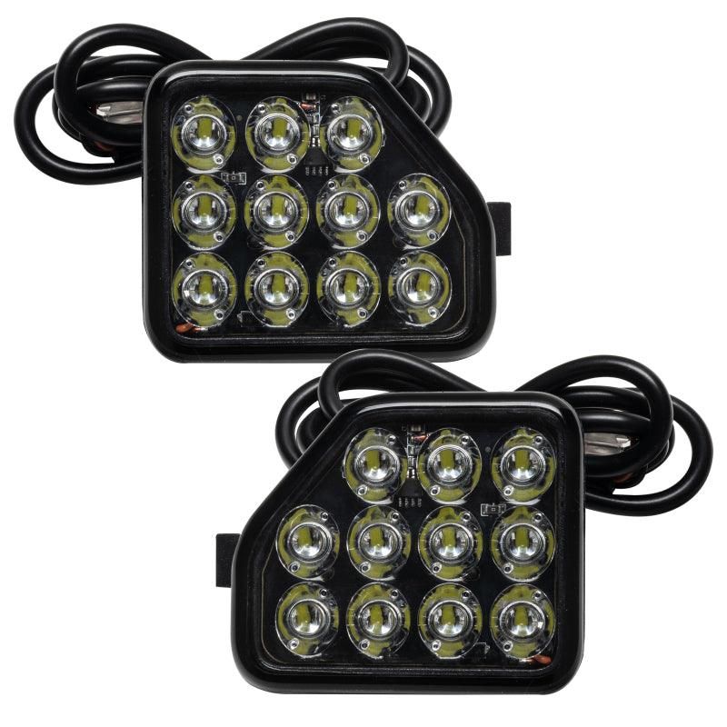 Oracle Rear Bumper LED Reverse Lights for Jeep Wrangler JL - 6000K SEE WARRANTY-tuningsupply.com