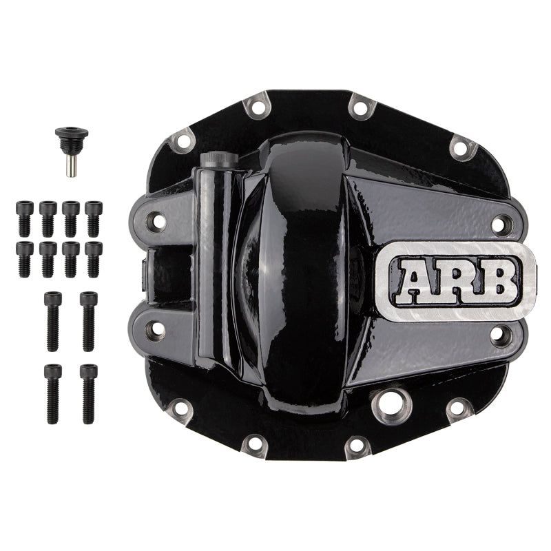 ARB Diff Cover Blk Jeep JL Rubicon Front-tuningsupply.com