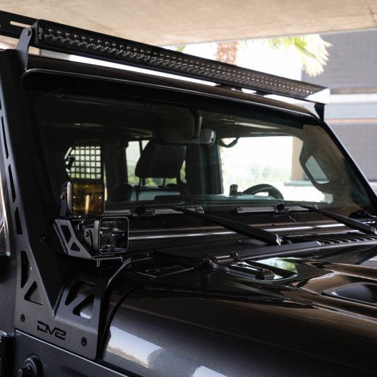 DV8 Offroad 2018+ Jeep Wrangler JLO A Pillar Dual Light Pod Mounts-tuningsupply.com