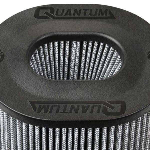 aFe Quantum Pro DRY S Air Filter Inverted Top - 5in Flange x 8in Height - Dry PDS-tuningsupply.com