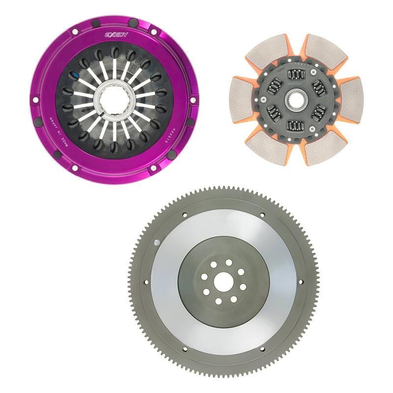 Exedy 2004-2014 Subaru Impreza WRX STI H4 Hyper Single Clutch Sprung Center Disc Pull Type-tuningsupply.com