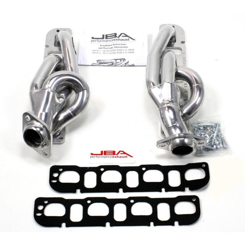 JBA 09-19 RAM 5.7L HEMI 1-5/8in Primary Silver Ctd Cat4Ward Header-tuningsupply.com