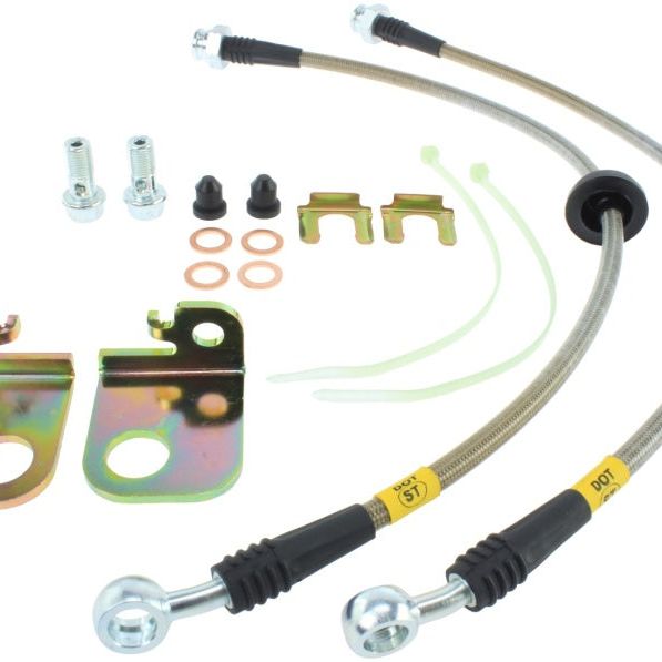 StopTech 05-06 Pontiac GTO SS Front Brake Line Kit-Brake Line Kits-Stoptech-STO950.62018-SMINKpower Performance Parts