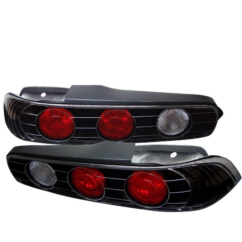 Spyder Acura Integra 94-01 2Dr Euro Style Tail Lights Black ALT-YD-AI94-BK-Tail Lights-SPYDER-SPY5000248-SMINKpower Performance Parts