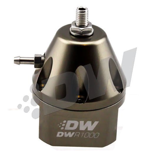 DeatschWerks DWR1000 Adjustable Fuel Pressure Regulator - Titanium-tuningsupply.com