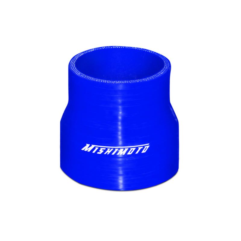 Mishimoto 2.5 to 3.0 Inch Blue Transition Coupler-tuningsupply.com