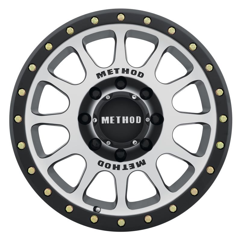 Method MR305 NV 17x8.5 0mm Offset 8x170 130.81mm CB Machined/Black Street Loc Wheel-tuningsupply.com