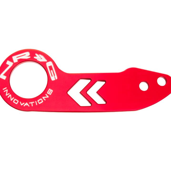 NRG Universal Rear Tow Hook - Anodized Red-tuningsupply.com