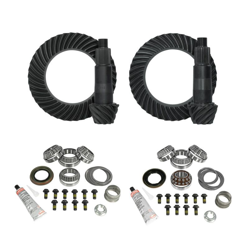 Yukon Gear & Install Kit Package for Jeep Rubicon JL/JT w/D44 Front & Rear in a 4.88 Ratio - SMINKpower Performance Parts YUKYGK068 Yukon Gear & Axle