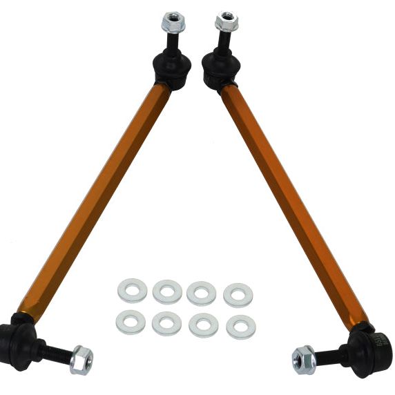 Whiteline 19-21 BMW Z4/ 20-21 Toyota GR Supra Front Sway Bar Link Assembly-Sway Bar Endlinks-Whiteline-WHLKLC140-395-SMINKpower Performance Parts