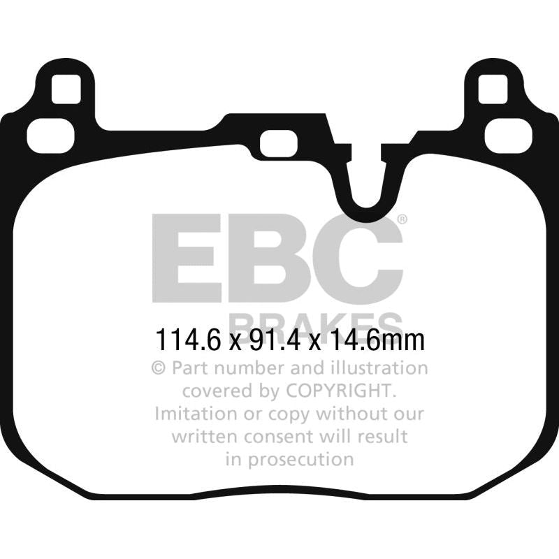 
  

EBC DP42271R - EBCDP42271R - EBC 2015+ Mini Cooper John Cooper Works Yellowstuff Front Brake Pads - Shipped in Europe - Tuningsupply.com

