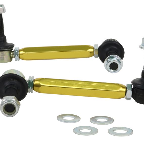 Whiteline Universal Sway Bar - Link Assembly Heavy Duty 150mm-175mm Adjustable Steel Ball-Sway Bar Endlinks-Whiteline-WHLKLC180-155-SMINKpower Performance Parts