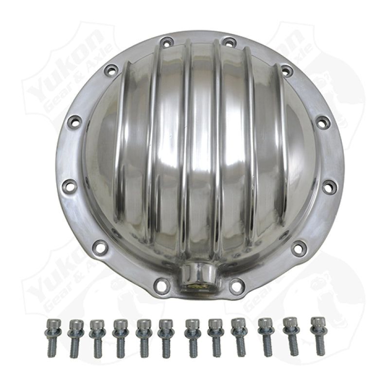 Yukon Gear Finned Polished Aluminum Cover For AMC Model 20 - SMINKpower Performance Parts YUKYP C2-M20 Yukon Gear & Axle