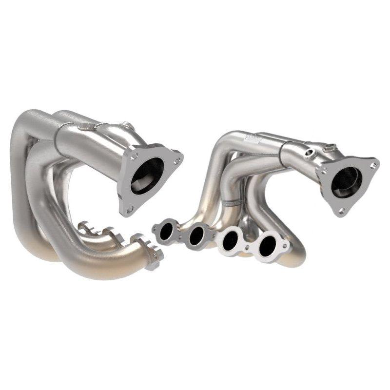 aFe Twisted 304SS Header 2020 Chevy Corvette (C8) 6.2L V8-tuningsupply.com