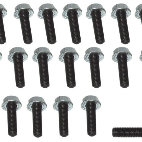 Moroso Honda/Acura/Mazda Rotary/Dodge Neon/Toyota MR2 Oil Pan Stud Kit - 6mm - Steel - Set of 22-tuningsupply.com