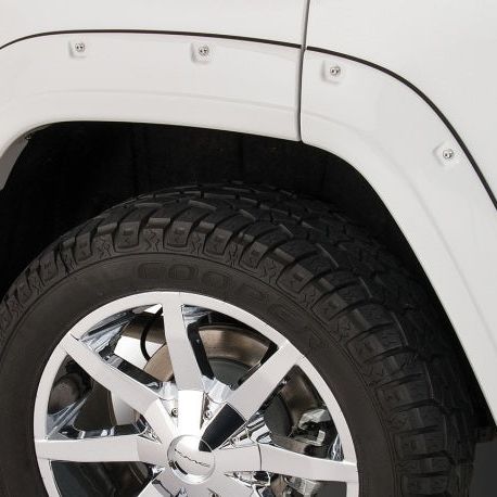 Bushwacker 11-18 Jeep Grand Cherokee Pocket Style Flares 2pc Does Not Fit SRT8 - Black-tuningsupply.com