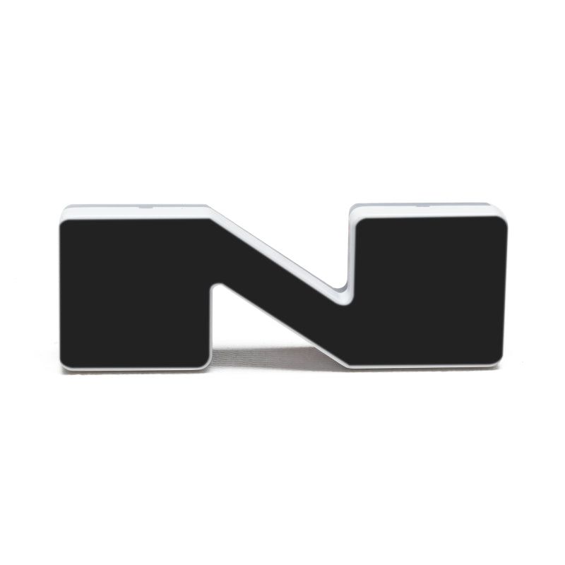 ORACLE Lighting Universal Illuminated LED Letter Badges - Matte Blk Surface Finish - N SEE WARRANTY-tuningsupply.com