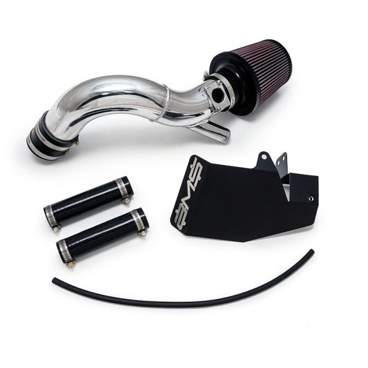 AMS Performance 08-15 Mitsubishi EVO X Replacement Intake Pipe w/MAF Housing & Bungs - Black-tuningsupply.com