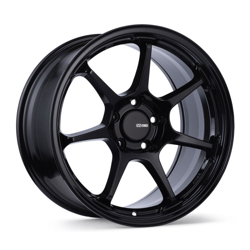 Enkei TS-7 18x9.5 5x114.3 38mm Offset 72.6mm Bore Gloss Black Wheel-tuningsupply.com