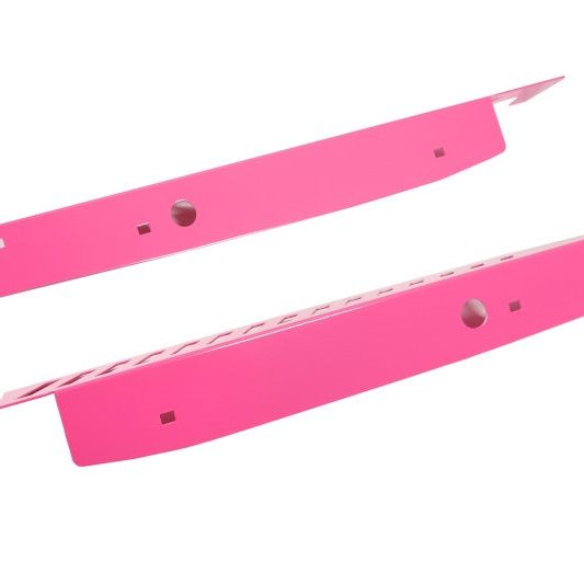 Perrin 22-23 Subaru WRX Fender Shroud Set - Hyper Pink - SMINKpower Performance Parts PERPSP-ENG-551HP Perrin Performance