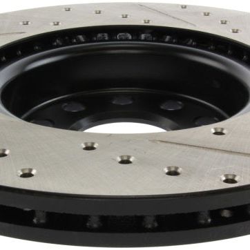 StopTech Slotted & Drilled Sport Brake Rotor-Brake Rotors - Slot & Drilled-Stoptech-STO127.33098R-SMINKpower Performance Parts