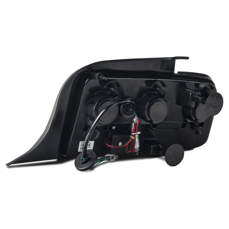 Raxiom 05-09 Ford Mustang Gen5 Tail Lights- Black Housing (Smoked Lens) - SMINKpower Performance Parts RAX49169 Raxiom