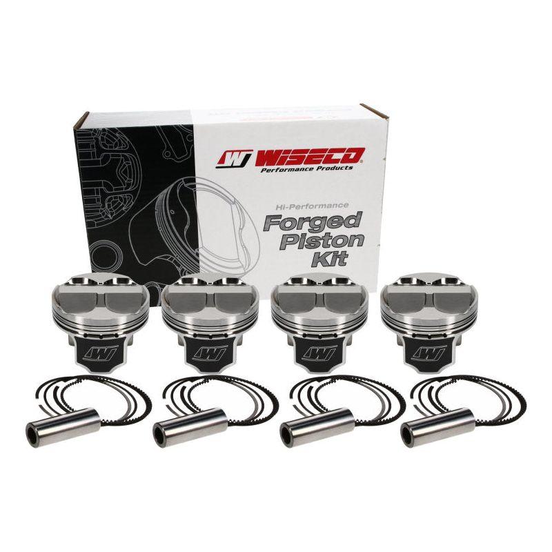 Wiseco Acura 4v Domed +8cc STRUTTED 86.0MM Piston Kit - SMINKpower Performance Parts WISK573M86AP Wiseco