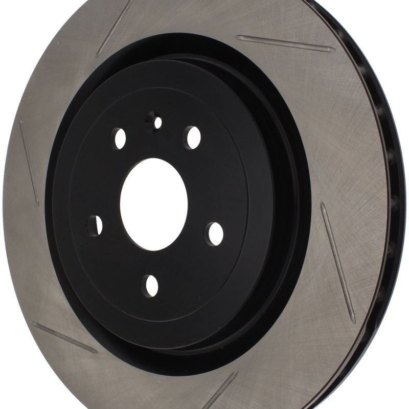 StopTech Power Slot 10 Camaro SS 8cyl Rear Right Slotted Rotor-Brake Rotors - Slotted-Stoptech-STO126.62119SR-SMINKpower Performance Parts