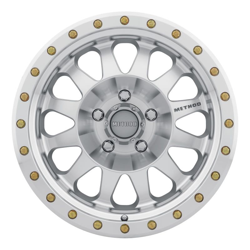 Method MR304 Double Standard 17x8.5 0mm Offset 5x5.5 108mm CB Machined/Clear Coat Wheel-tuningsupply.com