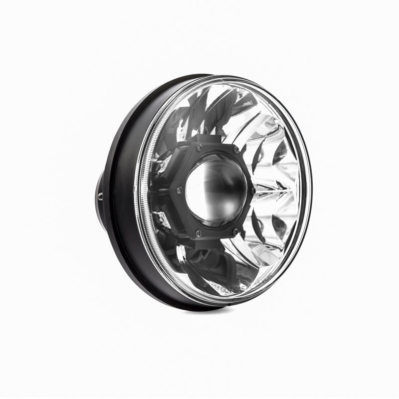 KC HiLiTES 07-18 Jeep JK 7in. Gravity LED Pro DOT Approved Replacement Headlight (Single)-tuningsupply.com