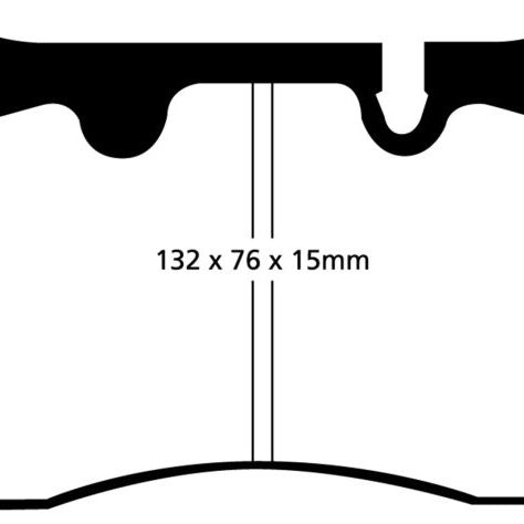 EBC 04-12 Aston Martin DB9 5.9 Yellowstuff Front Brake Pads-tuningsupply.com