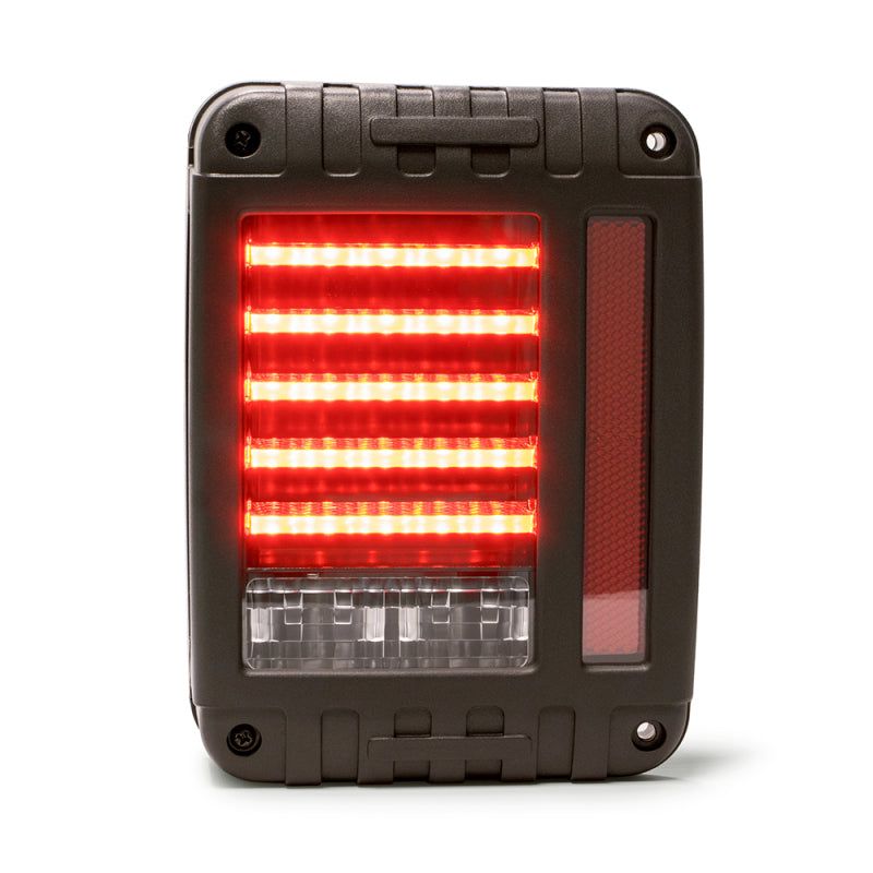 DV8 Offroad 07-18 Jeep Wrangler JK Horizontal LED Tail Light-tuningsupply.com