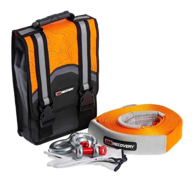 ARB Weekender Recovery Kit Incl 17600lb Recovery Strap/4.75T Shackles-tuningsupply.com