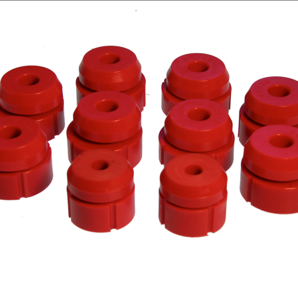 Prothane 80-96 Ford Bronco 2wd/4wd Body Mount - Red-tuningsupply.com