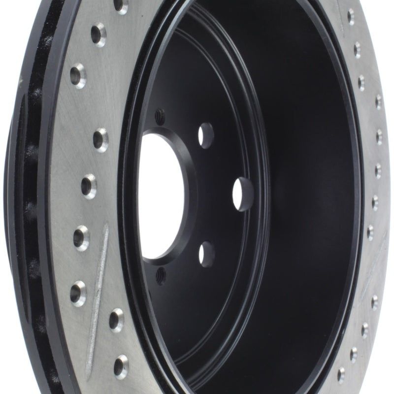 StopTech Slotted & Drilled Sport Brake Rotor-Brake Rotors - Slot & Drilled-Stoptech-STO127.47031R-SMINKpower Performance Parts