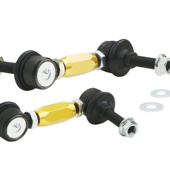 Whiteline Universal Swaybar Link Kit-Heavy Duty Adjustable Ball Joint-Sway Bar Endlinks-Whiteline-WHLKLC140-090-SMINKpower Performance Parts