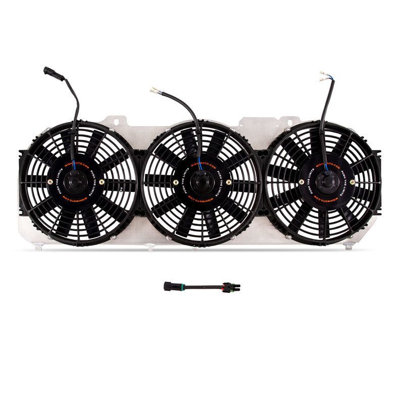 Mishimoto 89-01 Jeep Cherokee XJ 4.0L Performance Aluminum Fan Shroud w/o Controller-tuningsupply.com